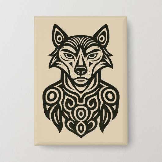 Commandant Furry Button (Voorkant)