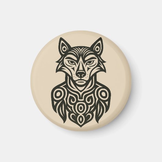 Commandant Furry Magneet (Voorkant)