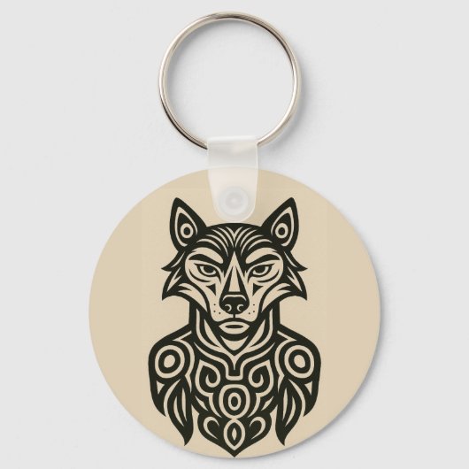 Commandant Furry Sleutelhanger (Achterkant)