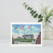 Commandant kamer oud Frans kasteel Briefkaart (Staand voorkant)