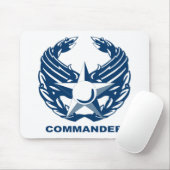 Commandant Mousepad Muismat (Met muis)