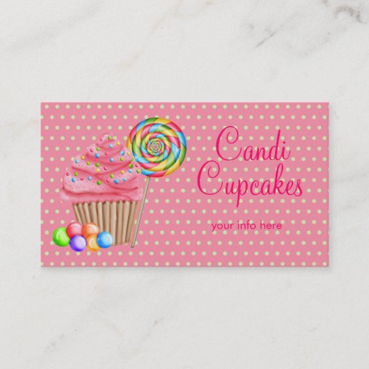 Commande à façon pour Candace - cartes de visite (Devant)