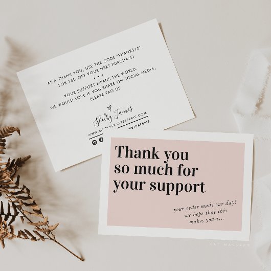 COMMANDE D'AFFAIRES INSÉRER tendance merci rose ro