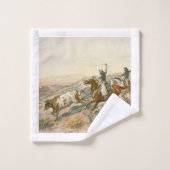 Commande de bétail de PIÈCE EN T (Gant de toilette)