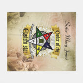 Commande de couverture en polaire Etoile de l'Est (Devant (Horizontal))