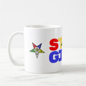 Commande de l'Etoile de l'Est Coffee Mug OES Cadea (Gauche)
