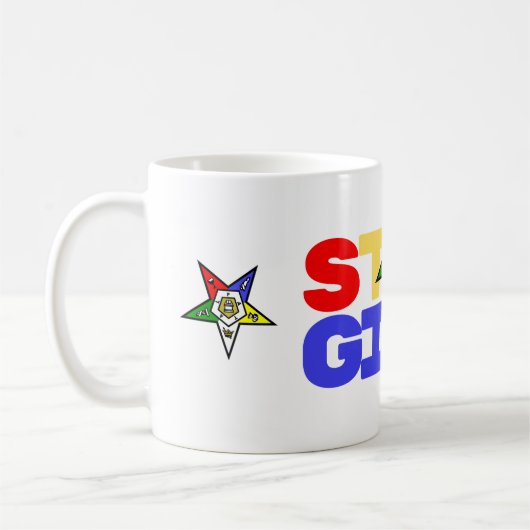Commande de l'Etoile de l'Est Coffee Mug OES Cadea (Gauche)