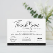 Commande de Merci de coeur de marque Logo d'entrep (Debout devant)