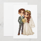 Commande de programme de mariage de mariée et de m (Devant / Derrière)