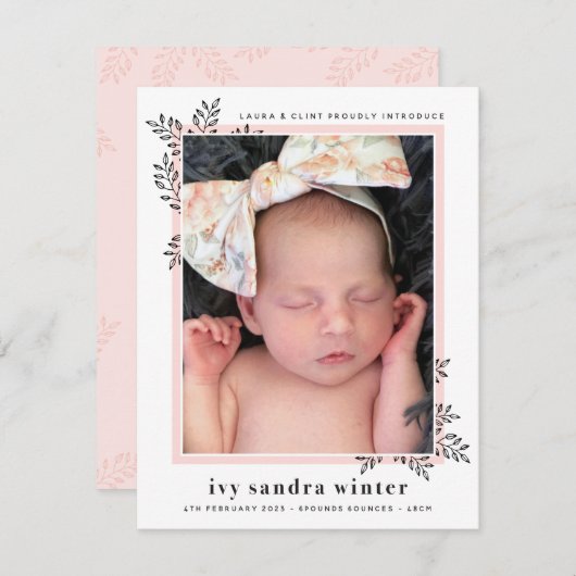 COMMANDE D'IMPRESSION 4,25 x carte verticale de 5, (Devant / Derrière)