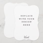 COMMANDE D'IMPRESSION Carte 5 x 7 pouces avec enco (Devant / Derrière)