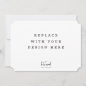 COMMANDE D'IMPRESSION Carte 7 x 5 pouces bordure T (Devant)