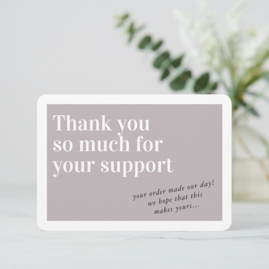 COMMANDE INSERT chic merci champignon (Debout devant)