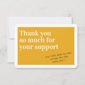 COMMANDE INSERT chic merci jaune ambre (Devant)