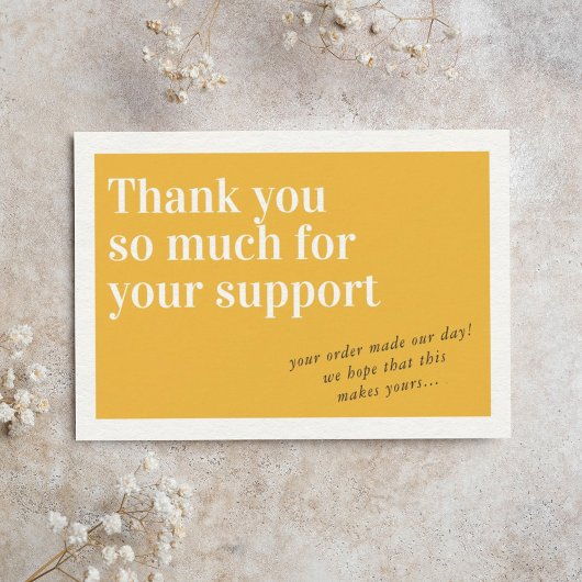 COMMANDE INSERT chic merci jaune ambre