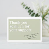COMMANDE INSERT chic merci sage vert (Debout devant)