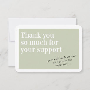 COMMANDE INSERT chic merci sage vert