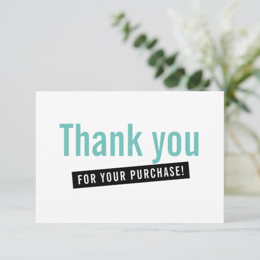 COMMANDE INSERT moderne merci menthe noir (Debout devant)