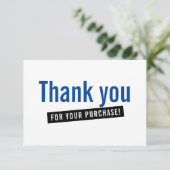 COMMANDE INSERTION moderne merci bleu royal (Debout devant)