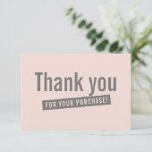 COMMANDE INSERTION moderne merci rose gris (Debout devant)
