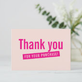 COMMANDE INSERTION moderne merci rose vif (Debout devant)