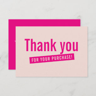 COMMANDE INSERTION moderne merci rose vif