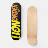COMMANDE LION Skateboard (Recto)