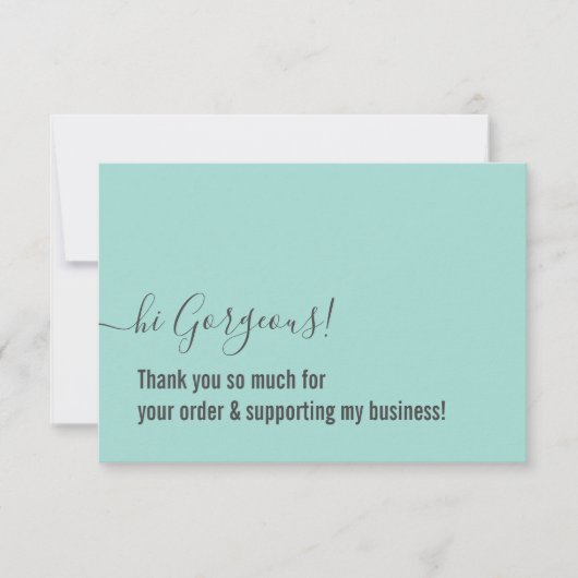 COMMANDE MERCI moderne insert ment grey (Devant)