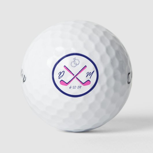 Commande personnalisée - Balles de golf Callaway (Devant)