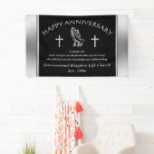 Commande personnalisée Bannière Anniversaire de vo (En situation)