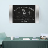 Commande personnalisée Bannière Anniversaire de vo (Salon professionnel)