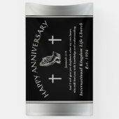 Commande personnalisée Bannière Anniversaire de vo (Vertical)