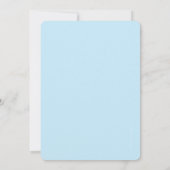 COMMANDE PERSONNALISÉE invitation de train 4e anni (Dos)