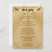 Commande personnalisée Invitations du 50e annivers (Dos)