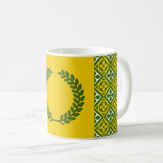 Commande SCA de la Mug de café Laurel (Devant droit)