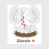 Commande SCA du Sticker en vinyle sur mesure Pelic (Feuille)