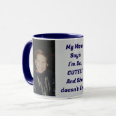 Commande spéciale Custom 11oz Photo Mug Perfect Ca (Devant gauche)
