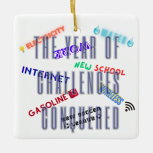 Commande spéciale Nouveau défi Ornement