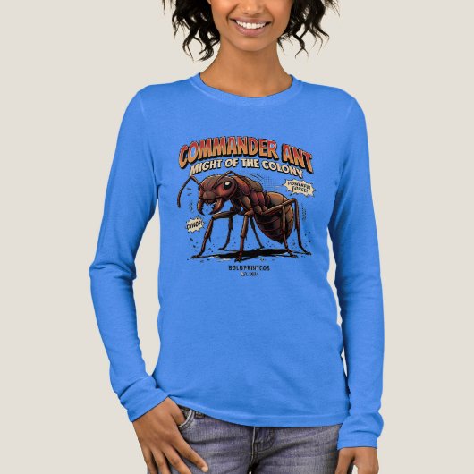 Commander Ant Dames T-Shirt (Voorkant)