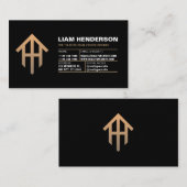 Commander Cartes de visite immobiliers, Réalisateu (Devant / Derrière)