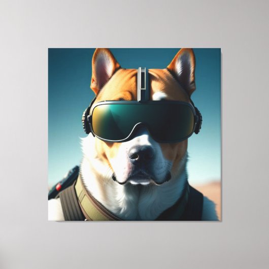 COMMANDER DOG ART PRINT (Voorkant)