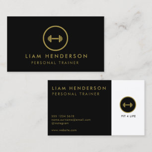 Commander un formateur Carte de visite Fitness Tra