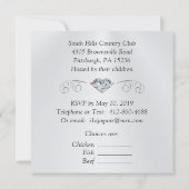 Commandes spéciales Invitations 60e anniversaire d (Dos)