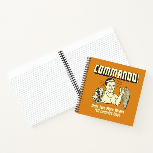 Commando: 2 weken tot wasdag notitieboek (Binnen)