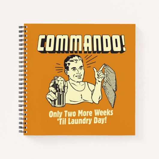 Commando: 2 weken tot wasdag notitieboek (Voorkant)