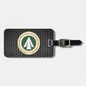 Commando Distributie militaire grondwaterinstallat Bagagelabel (Voorkant horizontaal)