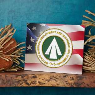 Commando Distributie militaire grondwaterinstallat Fotoplaat