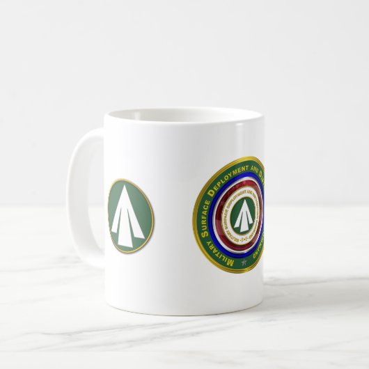 Commando Distributie militaire grondwaterinstallat Koffiemok (Voorkant links)