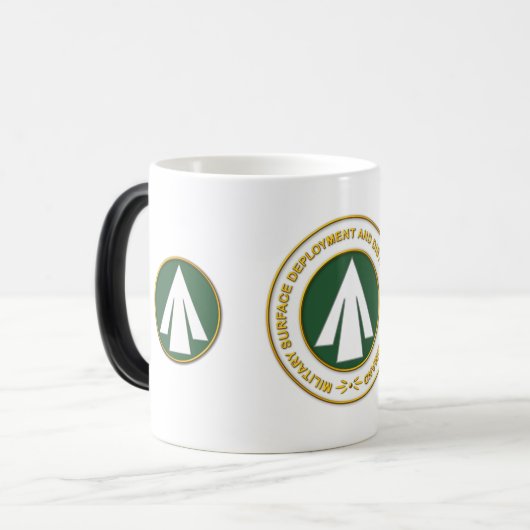 Commando Distributie militaire grondwaterinstallat Magische Mok (Voorkant links)