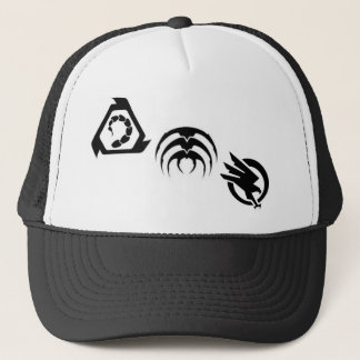 commando en vervreemder trucker pet